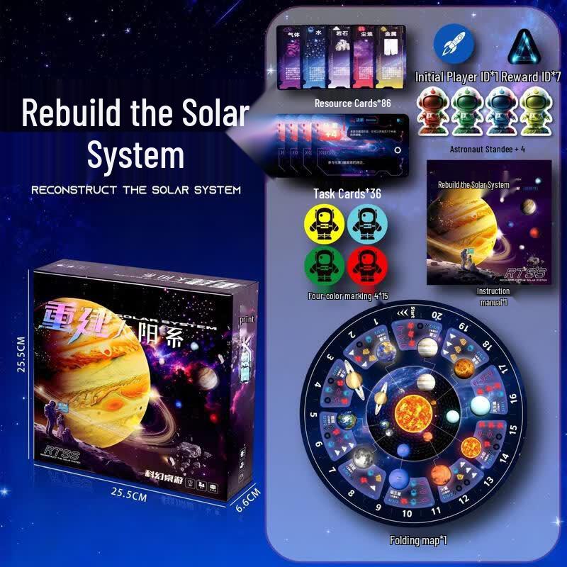 mussels Children s Educational Solar System Board Game