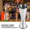 2pcs 304 Stainless Steel Double Jigger 1oz/2oz Bartending Tool Premium Cocktail Shaker  Bar