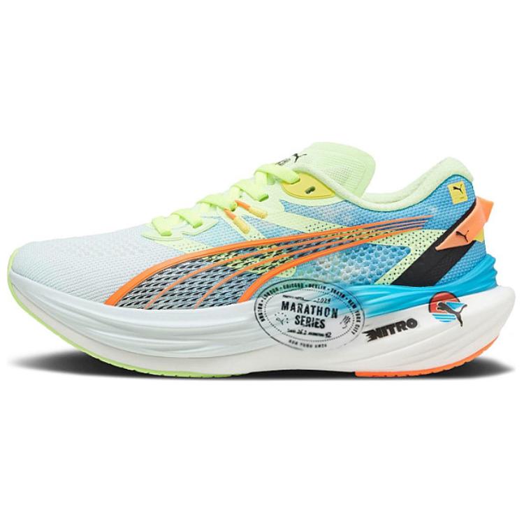 Женские кроссовки Puma Deviate Nitro 3 Nitro Blue Fizzy Apple 310196-01 EU 37