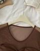 2026 Spring/Summer Women's Slim Mesh Layer Round Neck Long Sleeve Top