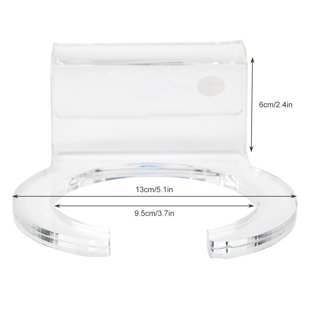 Acrylic Filter Sock Bag Holder Mount Bracket for Aquarium Fish Tank(4inch)