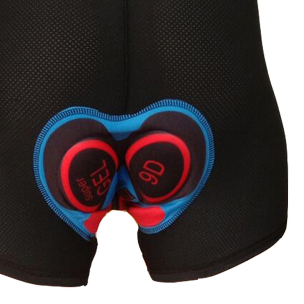 Mountain Road Bike Padded Shorts Cycling Sport Padding for Unisex Adults Black