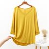 Spring and Summer Modal Loose Underlay Solid T Shirt Versatile Top