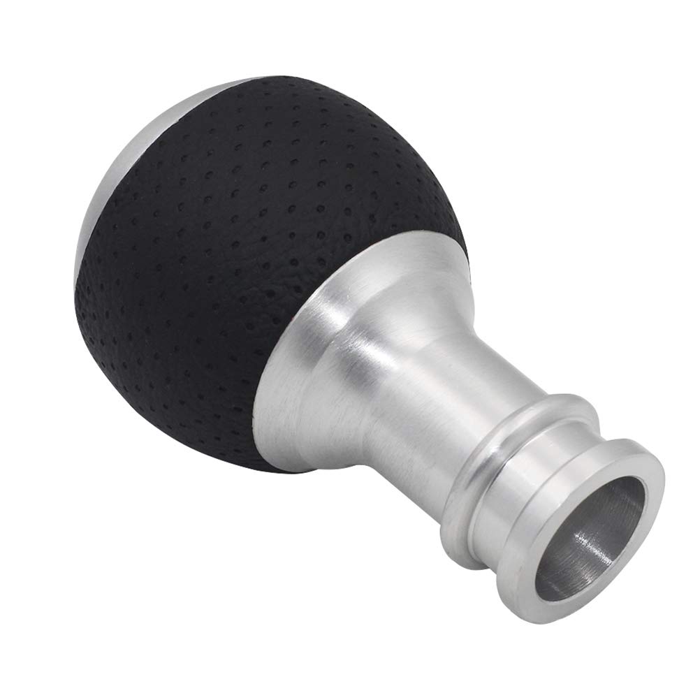 Sakan Auto Schaltknauf Runde Schaltabdeckung 5-Gang 8,6 * 5,2 cm Schwarz