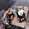 Fantasy Rainbow Pine For Samsung A 01 52S A04 A05S A10 A12 A13 22 23 24 36 42 M02 Note 10 20Ultra 8 9 Golden Glass Phone Case