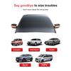 Upgrade Windshield Sunshades Magnetic Car Front Windscreen Cover Automobile Sunshade Snow Sun Shade Waterproof Exterior Covers