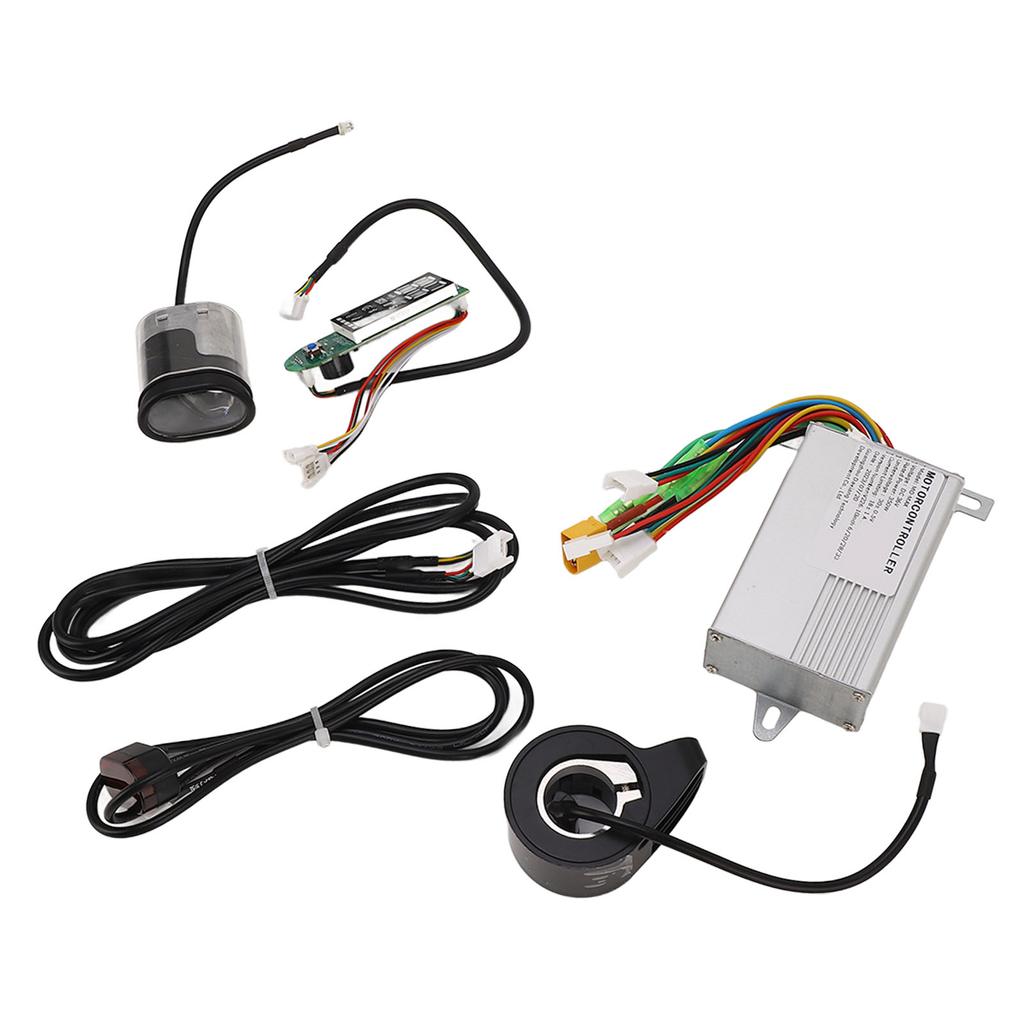 10 Inch Electric Scooter Front Light Universal 12?72V 2 in 1 Electric Bike Horn Headlight for Cycling Accessories