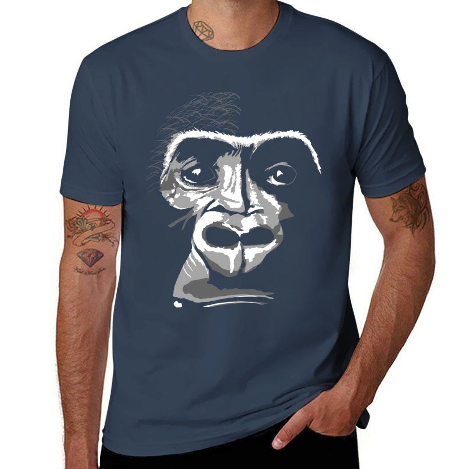 Gorilla Tshirt Construction Work Tee Shirt S