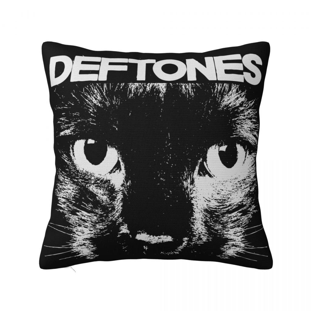 Deftones White Pony Album Square Pillow Cases Band Cushion Cover Decorative Pillowcase For Home 45*45Cm