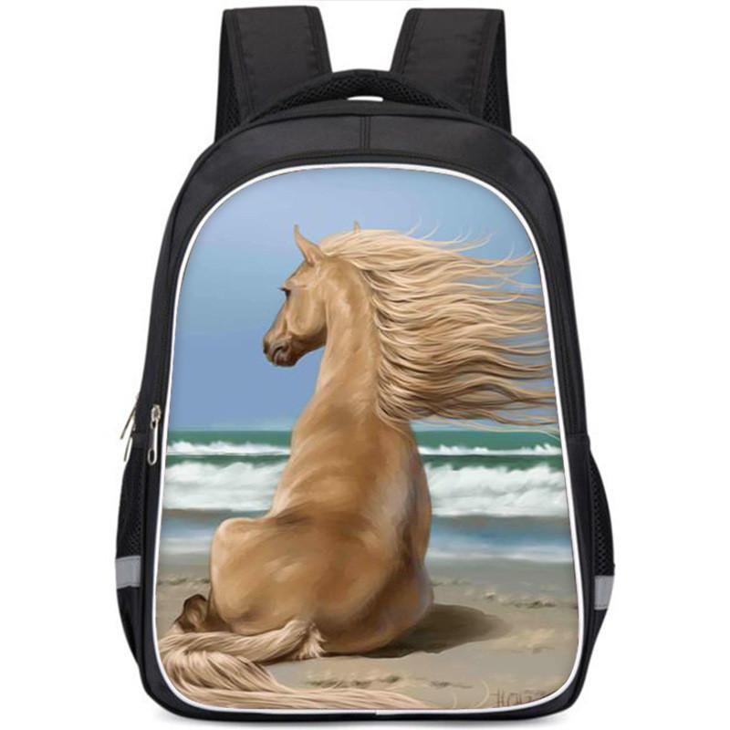 Large Capacity Lightweight Oxford Cloth Kids Backpack For School Unisex