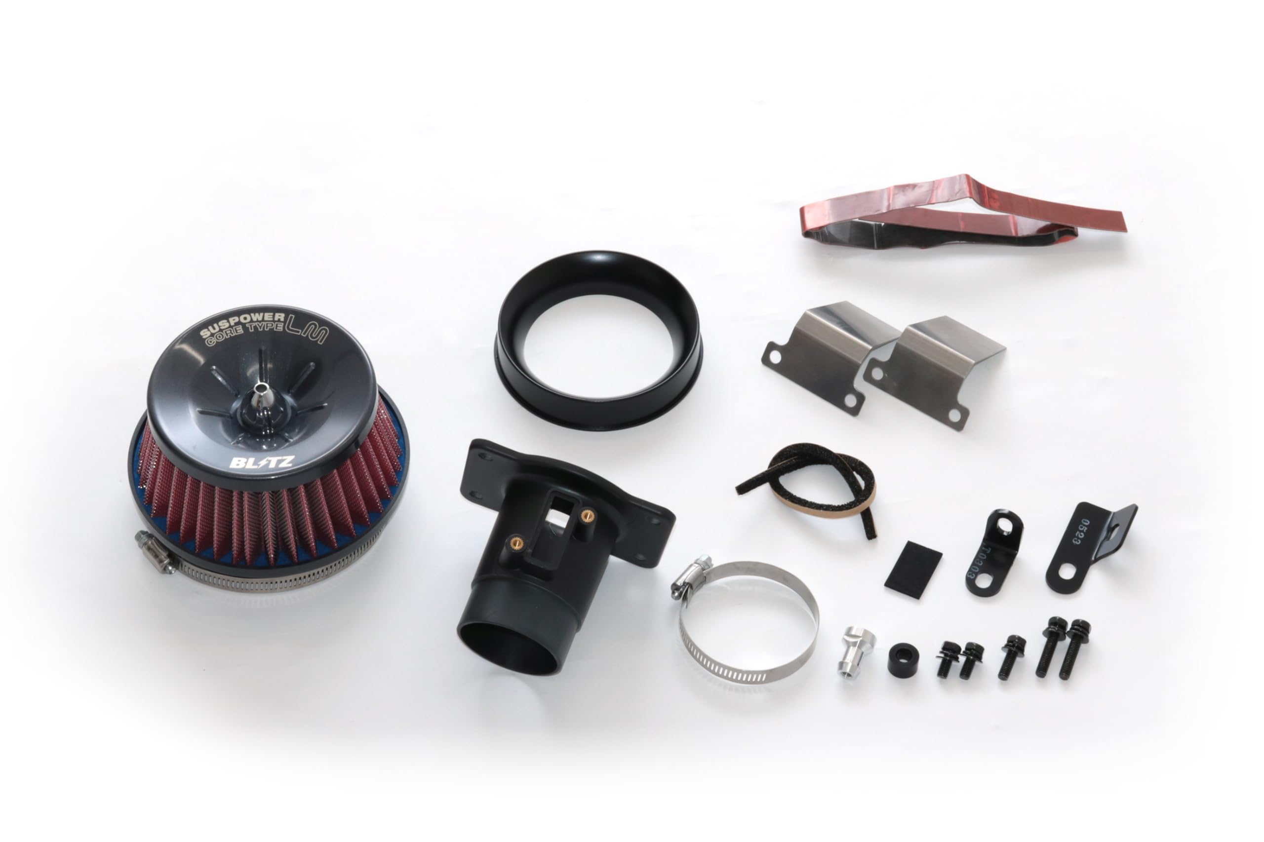 

BLITZ SUS POWER CORE TYPE LM for Custom 59272 (RED) N-BOX (turbocharged vehicles) / JF5/JF6 /