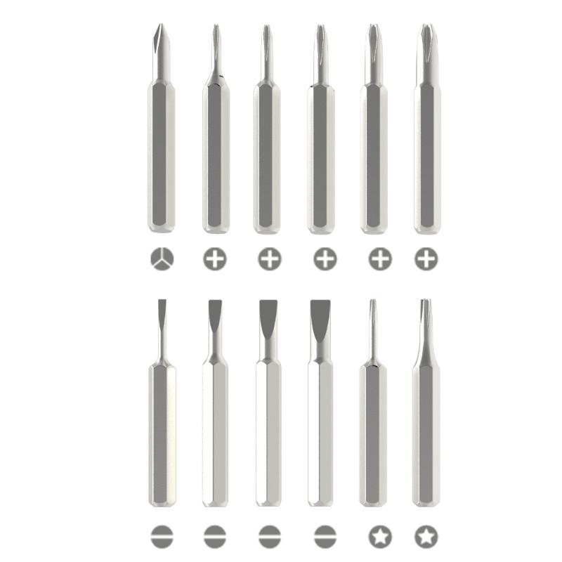 Precisions Screwdriver Set 25Piece Professional Electrical Screwdriver Set Insulation Handle Magnetic Bit