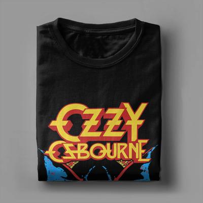 Tricou Bărbați Rock Metal Greu Ozzy Osbourne Classic Liliac Hipster Mânecă Scurtă Gât Rotund Tricouri Femei Îmbrăcăminte de Vară