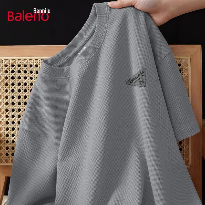 Мужская вафельная футболка с коротким рукавом Baleno XL