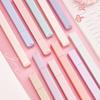 Yousheng 6Pcs Pastel Highlighter Pen Set for Students Large Capacity Eye-Care Markers for Journaling Notes Quick-Dry Dual-Tip Highlighters Cute School