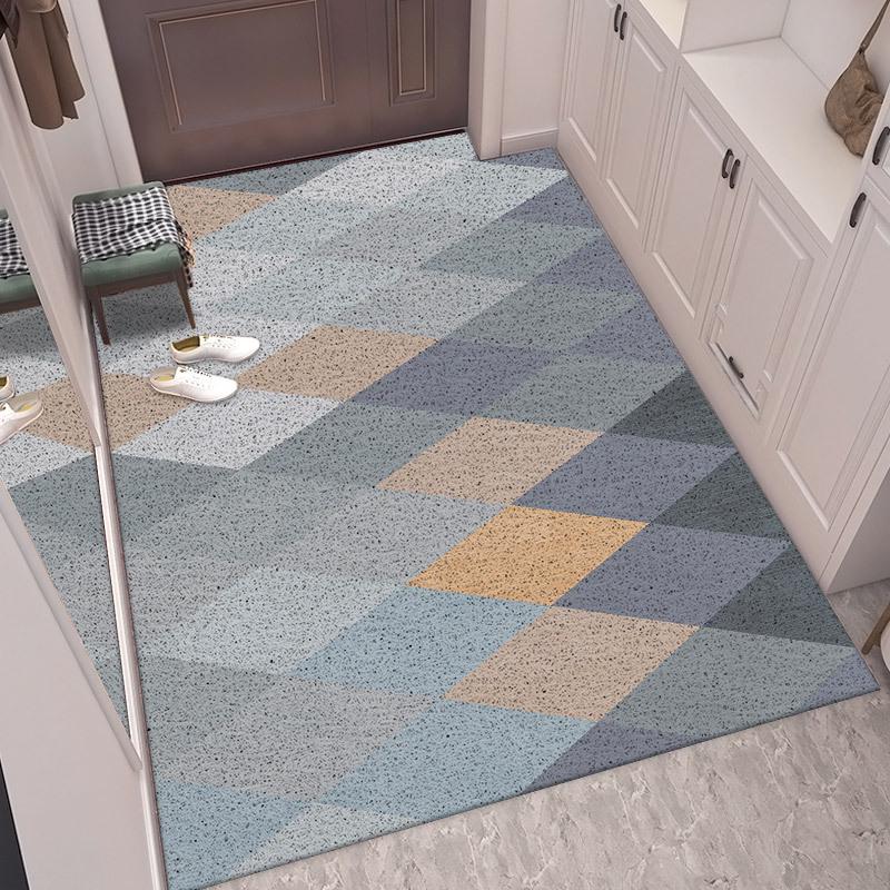 Cartoon Sisal Loop Non-Slip Entrance Mat - Dirt-Resistant, Cuttable Foot Pad for Hallway and Main Entrance