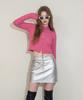 UNUSUALNORMAL Janet Button Knit _ Pink