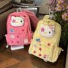 New soft girl campus schoolbag cartoon cute sweet wind girl school Japanese ins female KT cat student backpack tide