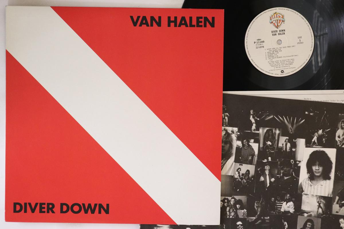 

LP Record VAN HALEN - Diver Down P11189 WARNER BROS 1982 Japan Metal Used