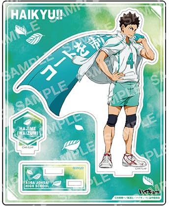 

Иваидзуми Хадзимэ Акриловый стенд Баннер Аоба Дзёсай Haikyuu Официальный мерч