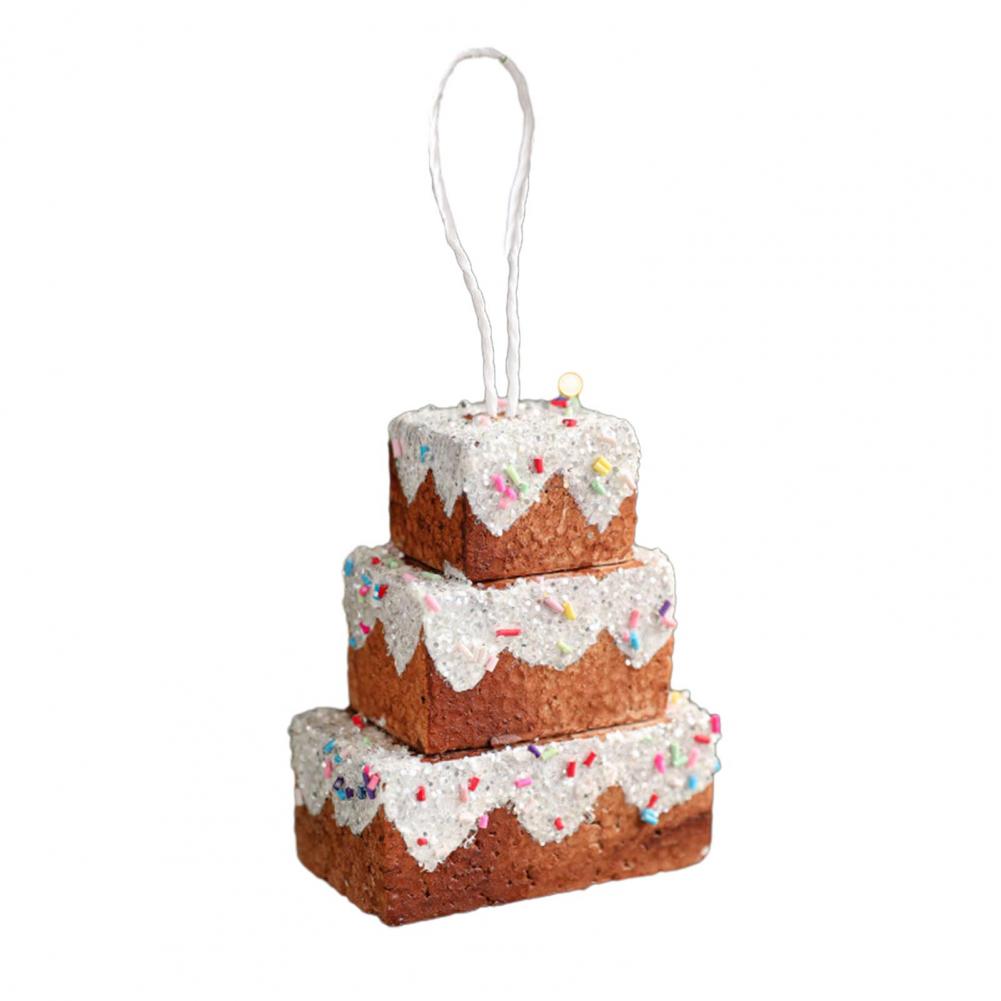 Multi-size Christmas Ornaments High-precision Molds Festive 3d Foam Christmas Ornaments for Xmas Tree Gingerbread for Holiday