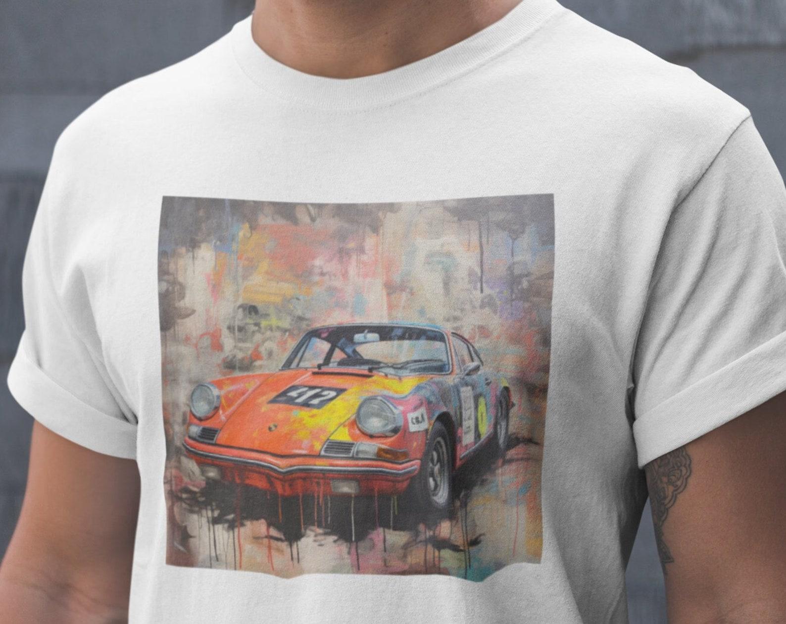 Iconic 911 Inspired Design Tee - Sports Car Enthusiasts S