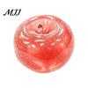 Fidget Toys for Focus Apple Ice Sand Squishy Toy, Slow Rising Squeeze Hand Therapy Stress Balls Transparent Fruit Relief Sensory Toy Kids Adults Desk