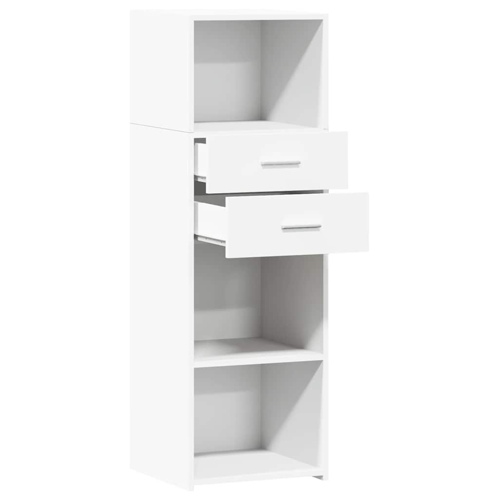 Highboard White 40 x 42.5 x 124 cm Particleboard
