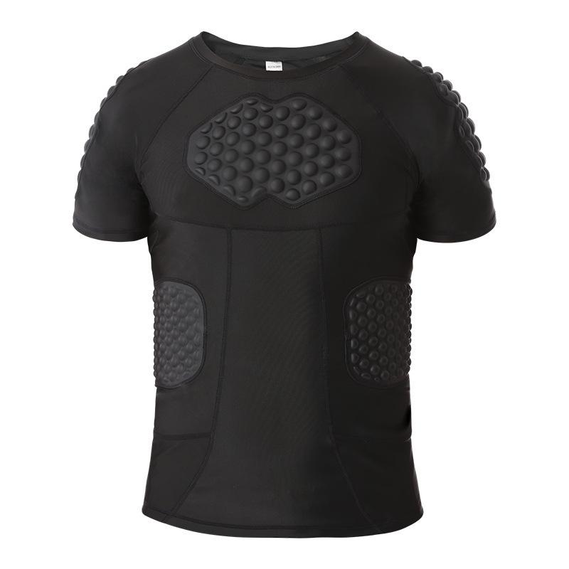 Anti-collision Long-sleeved Football Goalkeeper Suit, Football Suit, Ski Hip Protection, Chest Protection, Basketball Sports Training Suit.
