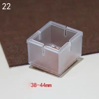 Multi-size Chair Leg Caps Rubber Feet Protector Pads Non-slip Silent Table Cover Furniture Leveling Feet home Decor 4/8/12/16pcs