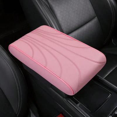 1 pezzo Tappetini Scatola Bracciolo Auto Pad in Memory Foam per Bracciolo Auto Coperture Console Centrale in Pelle Decorazioni per Auto Accessori Interni Auto