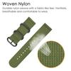 20mm Watch Strap 22mm Universal Watch Band Sports Nylon Canvas Woven Belt Adjustable Strap Outdoor Tools Camping Gear