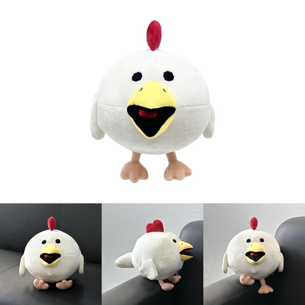 Pistola de Pollo Peluche Figura de Animal Suave Algodón Abrazable Para Niño