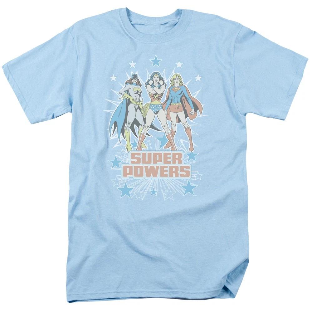 DC Comics - Wonder Woman - Super Powers X3 - Unisex Children s T-shirt - Blue 100