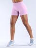 Women's Seamless Yoga Shorts: Butt-Lifting, Three-Section Waist Fitness Pants