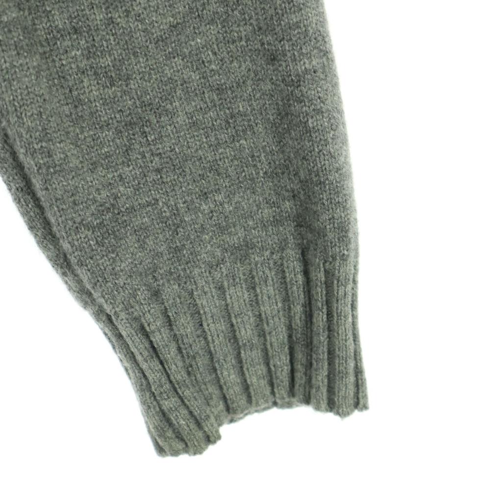 Lacoste Cashmere Blend One Point Long Sleeve Knit S Gray Men's Used