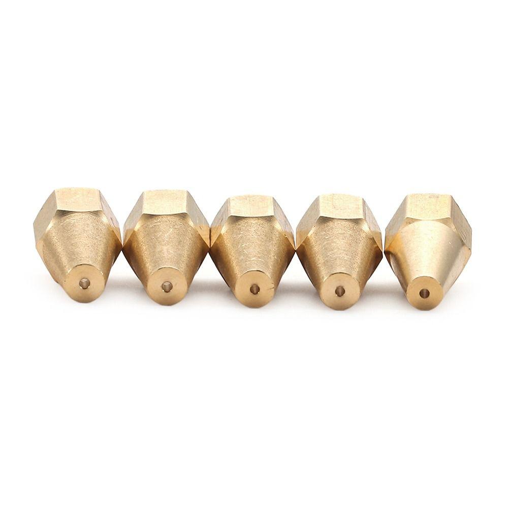 5Pcs/Set Welding Accessory Torch Tip Propane Acetylene Oxygen Welding Gas Brazing Torch Nozzle