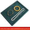 Velvet Jewelry Display Tray for High-End Accessories and Live Broadcast Props