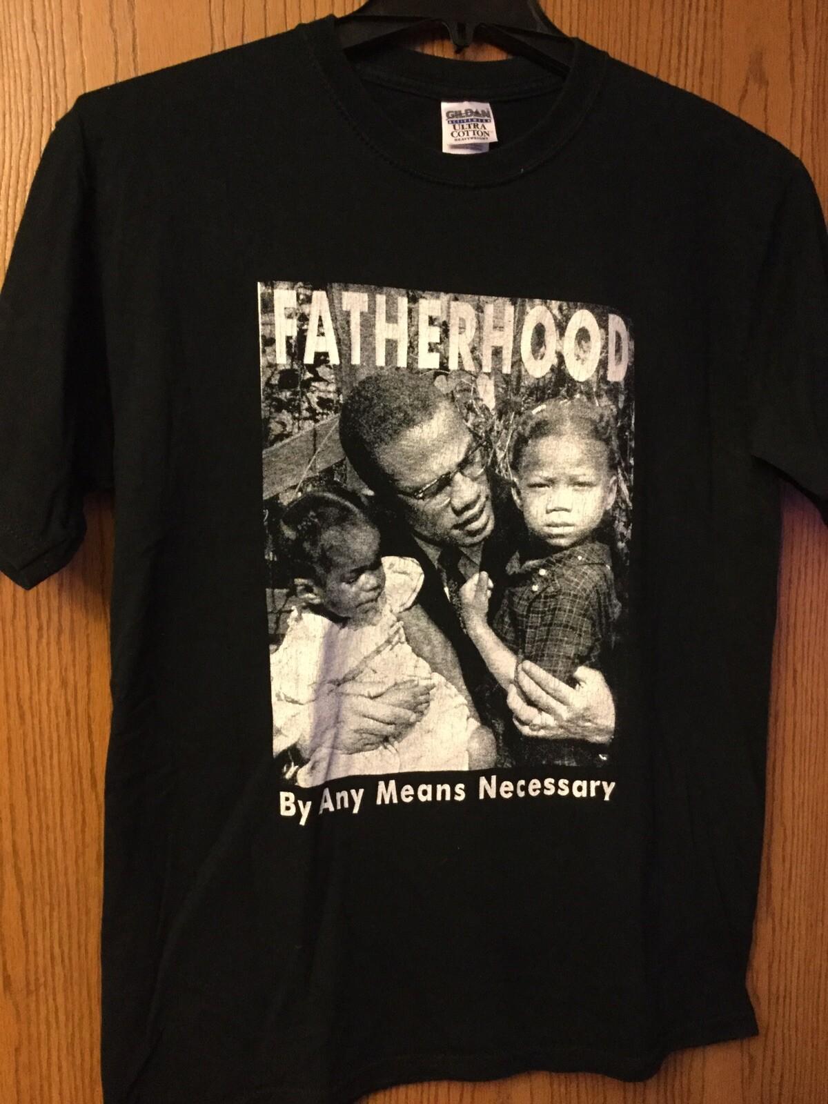 Malcolm X - Black Shirt. M. XXL