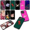 Cover for Xiaomi Poco F7 F6 F8 Ultra F5 X7 X6 X5 X3 NFC M7 M6 Pro C85 C75 C65 C71 C61 Coque Phone Case Rose Flower Peony
