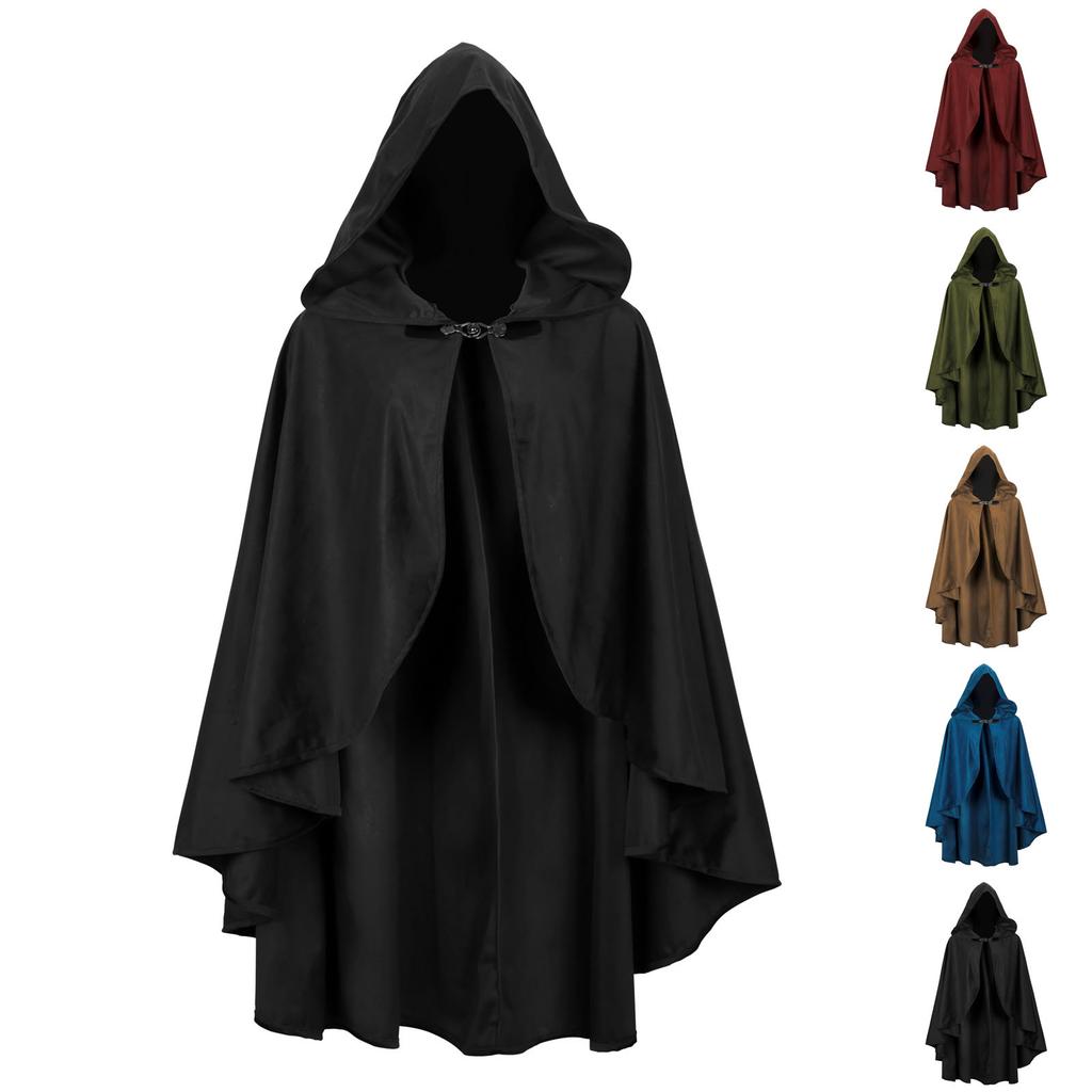 Cloak With Hood Short Hooded Cape For Adult Men And Women