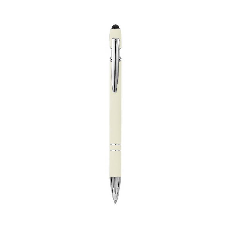 Custom Logo Colored Metal Gel Ballpoint Pen for Signing & Touchscreen Use