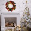 Christmas Wreath, Outdoor Lighted Christmas Wreath For Front Door, Xmas Wreath For Holiday Christmas Party Decorations