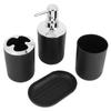 4 Buc/Set Seturi Accesorii Baie Săpunieră Dozator Pahar de Depozitare Pahar de Spălat Set de Baie