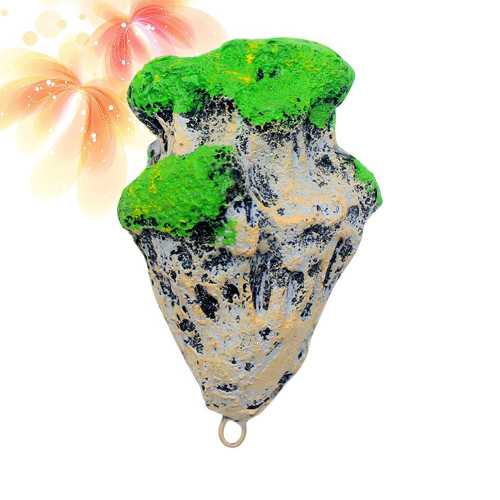 

1Pcs Floating Suspended Artificial Stone Aquarium Decor Size S Adjustable String Fish Tank Decoration Floating Pumice Flying