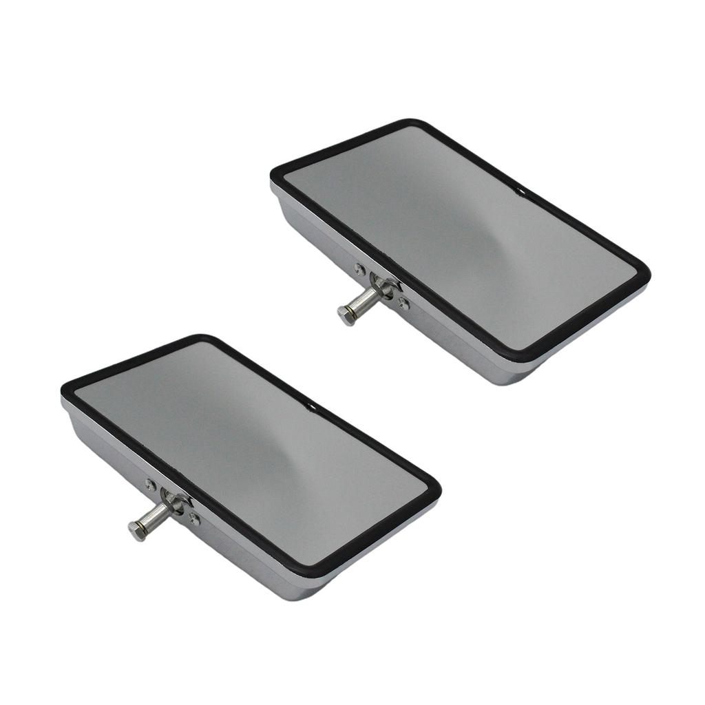 2x Left & Right Front Door Rear-view Mirror Replacement Driver & Passenger Rearview Mirror for Land Cruiser 70 75 78 UTE