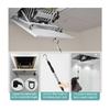 Loft Ladder Pull Down Kit With Aluminum Alloy Steel Components For Home Use