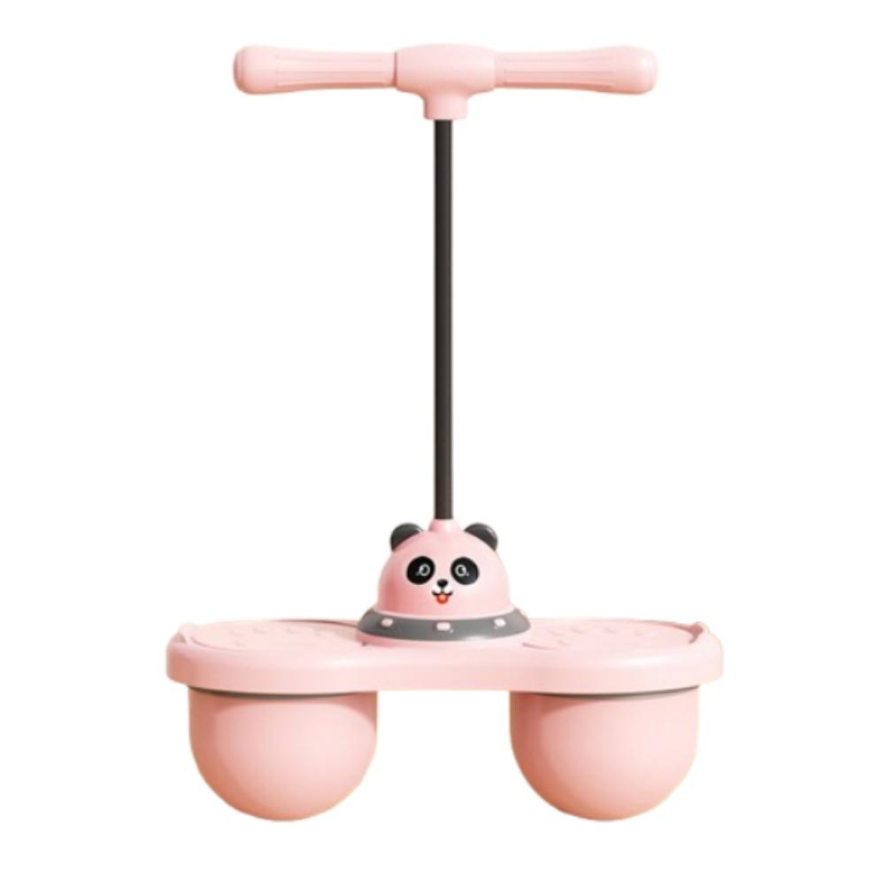 with Handle Outdoor Bouncing Ball Cartoon Elastic Balance Ball Toys  Training Equipment