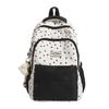Schoolbag wholesale backpack 1011 new high-value junior high school student schoolbag female large-capacity primary school student versatile  