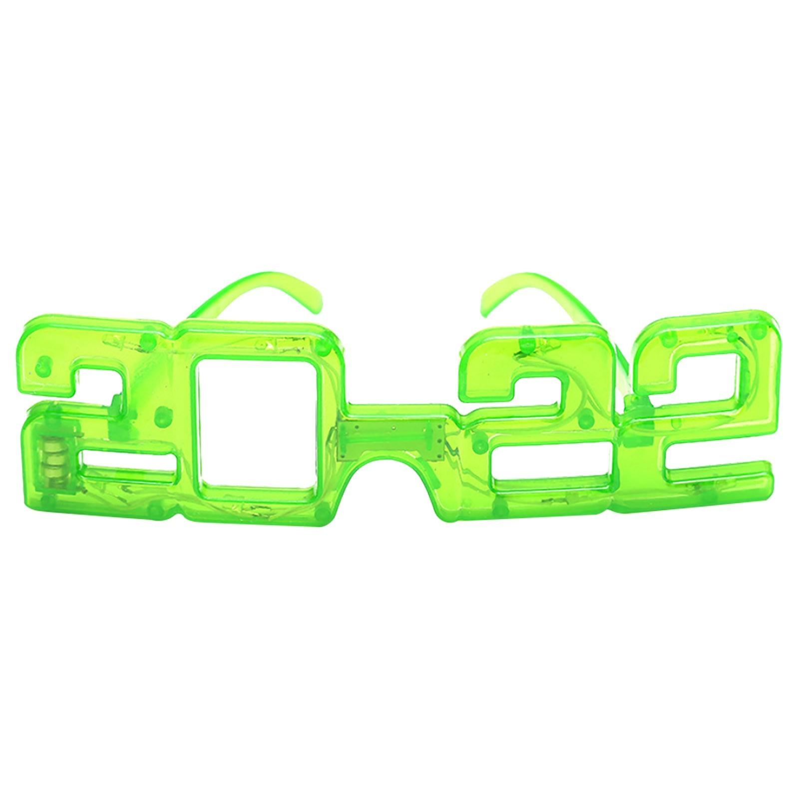 

Цифровые очки для вечеринки, веселая новогодняя вечеринка в очках, реквизит для вечеринки 2022 One Size